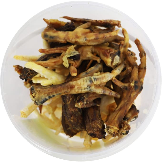 Natuurlijke Hondensnack - Snackmix Kip - Emmer van 500 gram