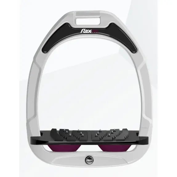 Ultra Grip Inclinatie Beugels Wit/Zwart/Paars Flex-On Green Composite