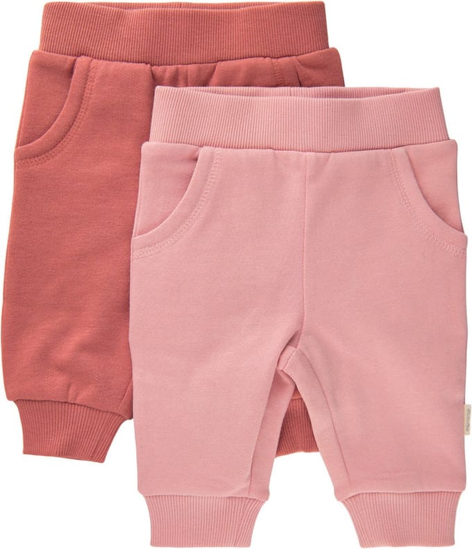 Minymo Joggingbroeken Meisjes Katoen Roze 2-delig Maat 68