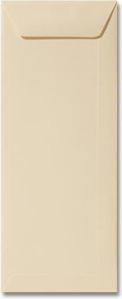 Envelop 12,5 x 31,2 Chamois, 100 stuks