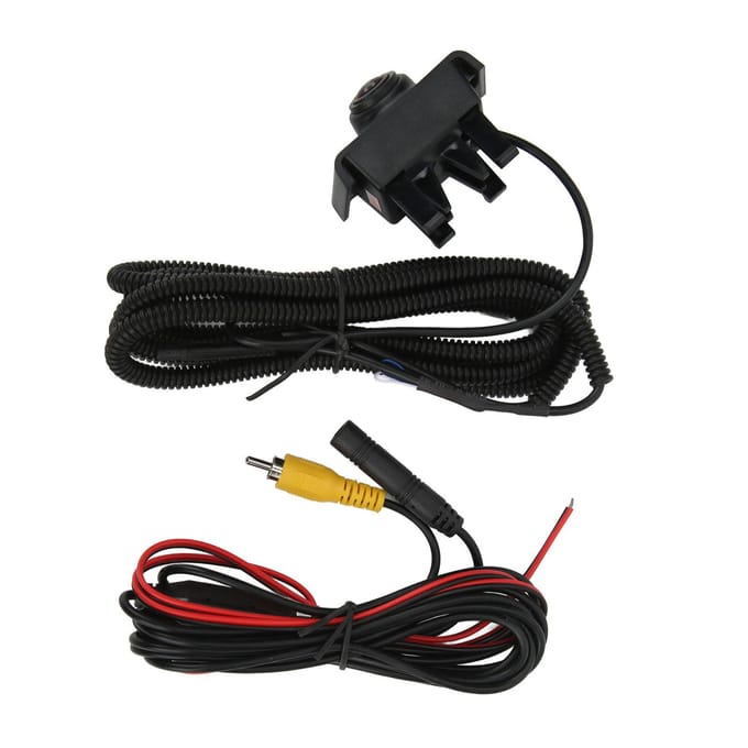 Caméra frontale CCD étanche Vision nocturne Grand angle Remplacement de la caméra avant pour Hyundai IX35 2013‑2015 black