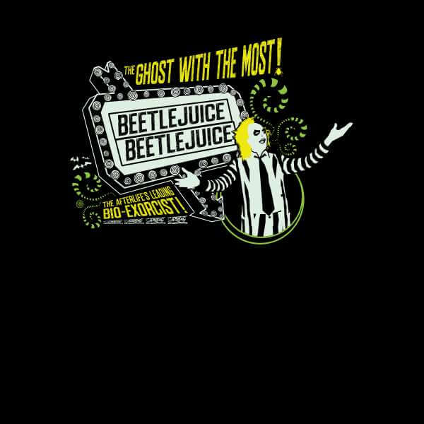 Beetlejuice The Ghost With The Most Sweatshirt - Black - M