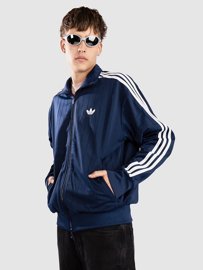 adidas Originals Firebird Drop Needle Track Top - Blauw- Heren, Blauw S