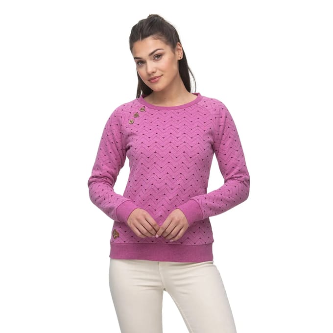 Dames sweatshirt Ragwear Darria Zig Zag