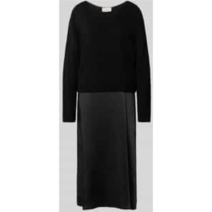 Midi-jurk in dubbele-laagjeslook
