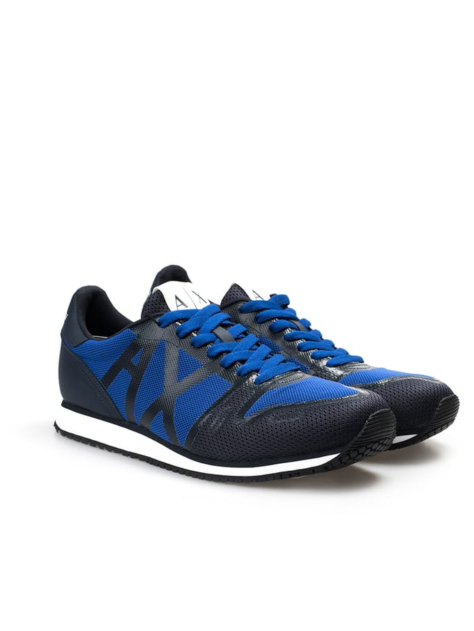 Armani Exchange Sneakers Mannen blauw