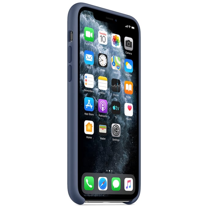 Silicone Backcover voor de Apple iPhone 11 Pro - Alaskan Blue