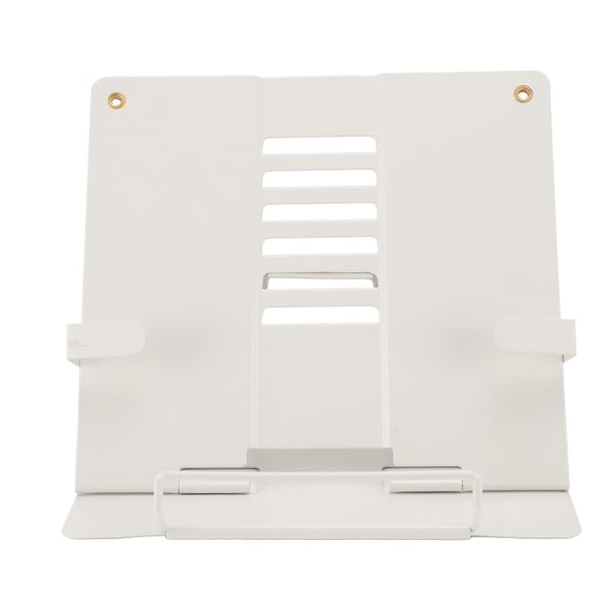 Desktop Macramé Bord Standaard Opvouwbaar Metalen Macramé Projectbord met Antislip Tape voor Vlechten white