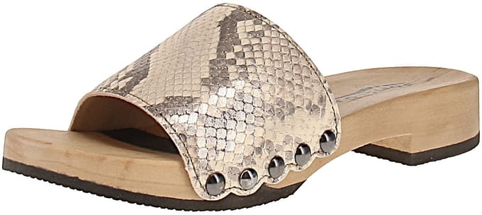 Softclox S3418 Bea snake - dames muiltje - 14-goud