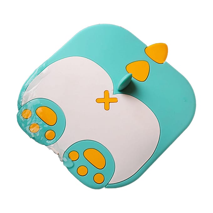 Doucheputstop Cartoonstijl Geurbestendig Silicone Antislip Badstop voor Thuis blauw