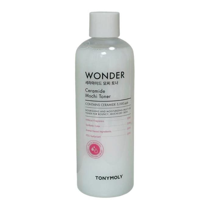 TONYMOLY Wonder Ceramide Mochi Toner 500ml gray
