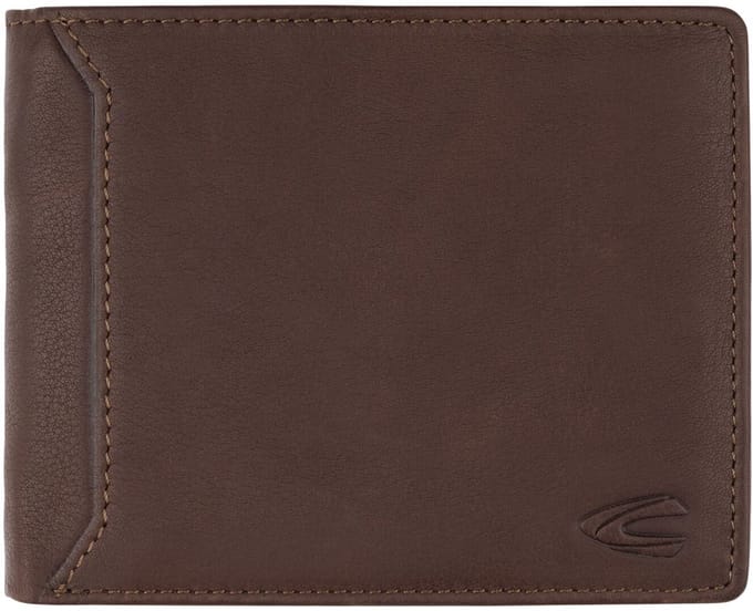 camel active Leren portemonnee Ocean Horizontal Wallet Cognac bruine