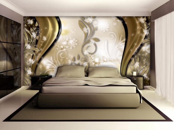 Poster | Goud | 104 x 70,5 cm