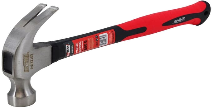 Awtools AW32103 - Schuursloper - 500g - Magnetische Nagelhouder - Ergonomische Handgreep