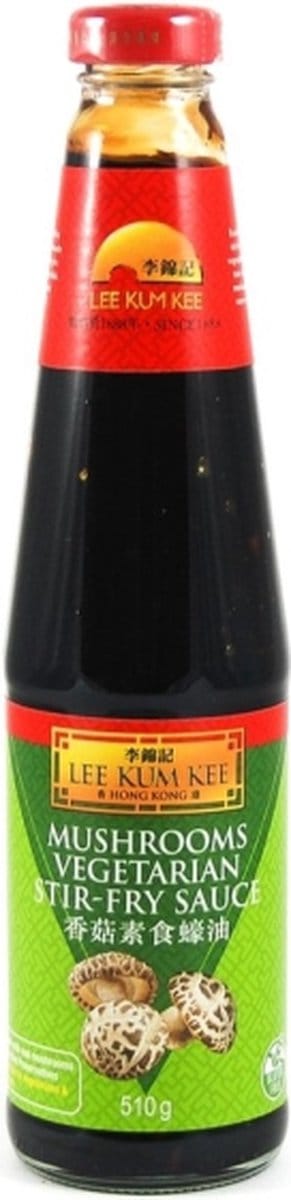 Lee Kum Kee | Veg Woksaus Met Paddenstoel | 510 gram