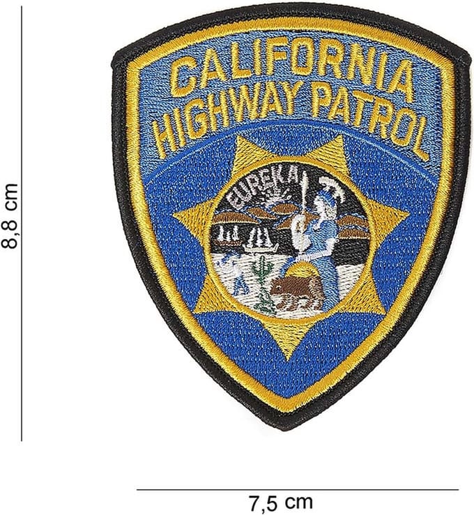 Embleem stof California Highway Patrol