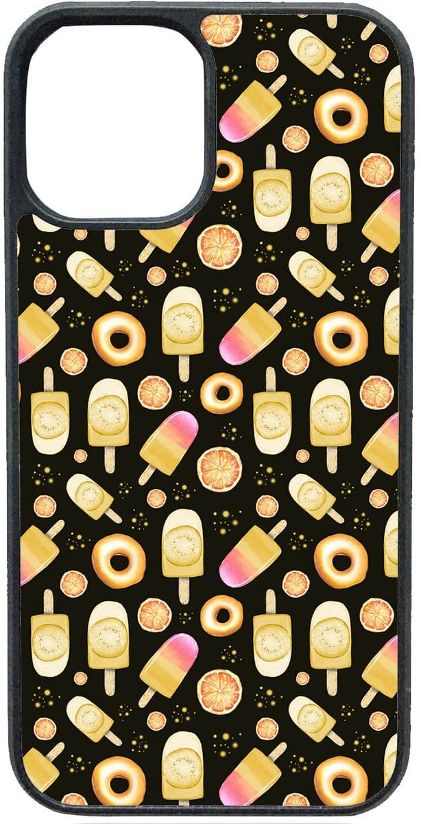 Telefoonhoesje - IJSJES EN DONUTS DARK - Iphone 14 Plus