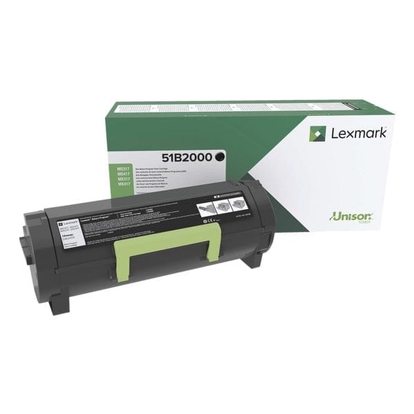 Lexmark 51B2000 toner cartridge zwart (origineel)