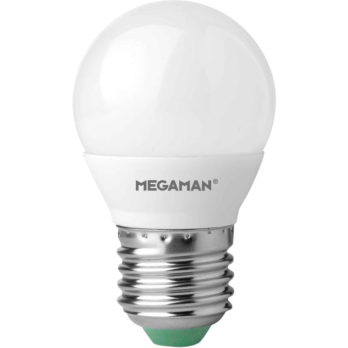 MEGAMAN LED lamp E27 Miniglobe 5.5W, warmwit