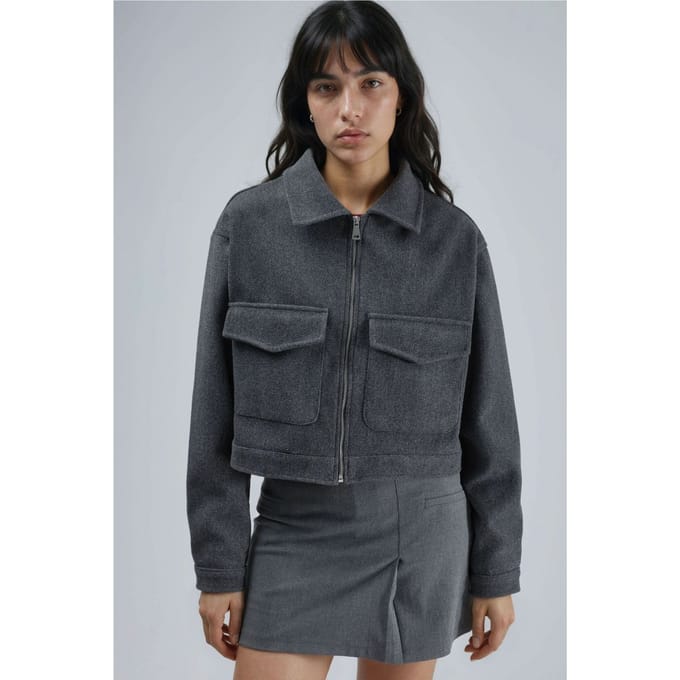Korte Gabardinejas met Rits en Zak