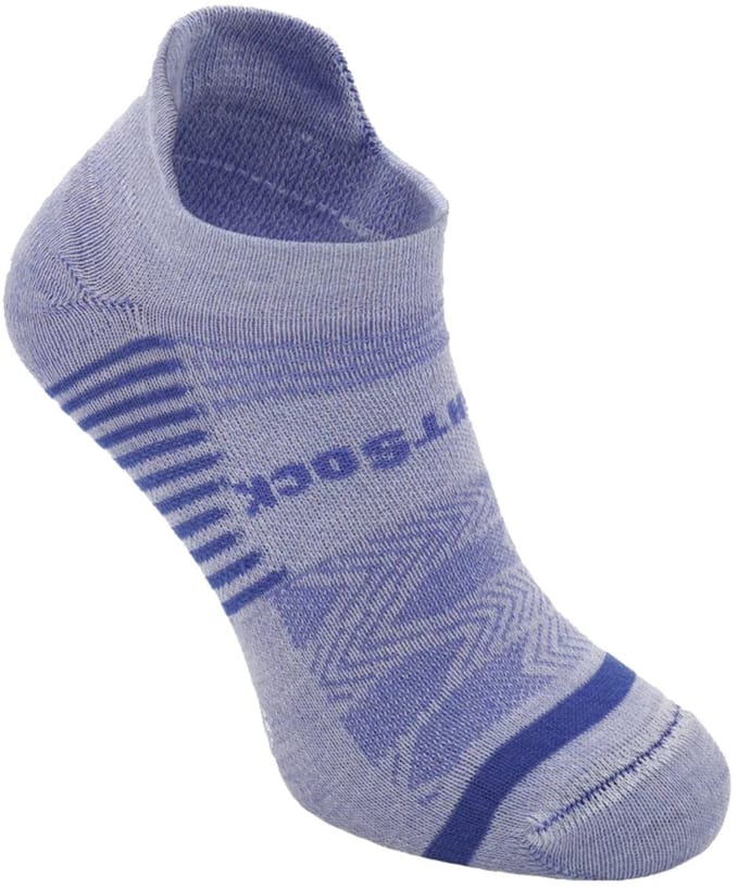 Wrightsock Coolmesh Low Tab - Blauw/Grijs - 37-41