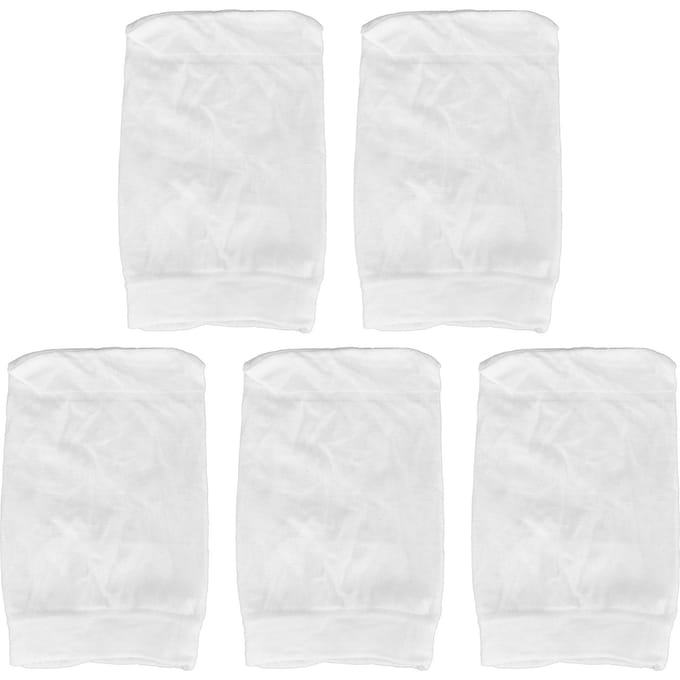 5 STUKS Zwembad Skimmer Sokken Elastische Filter Vervanging Voorfilter voor Zwembad Spa white