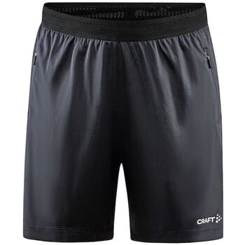 Craft Evolve Zip Pocket Short Dames - Asfalt | Maat: S