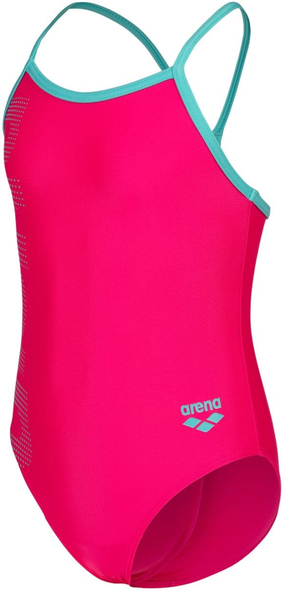 Arena Meisjes Badpak Roze/Blauw