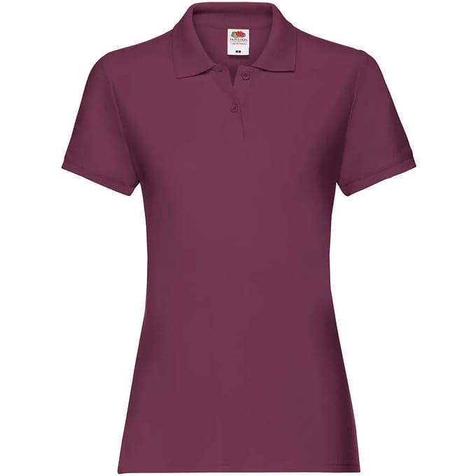 Damespolo Fruit of the Loom Premium