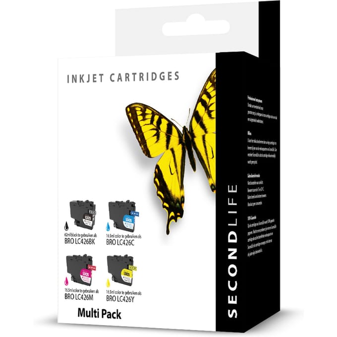 SecondLife - Multipack Brother LC 426 XL