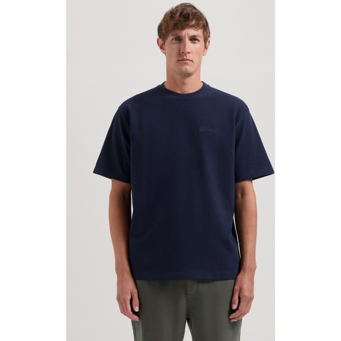 Dstrezzed Ds_lasse Tee Dk. Navy Taglia: S | Magliette basic Outlet | Uomo | Blu