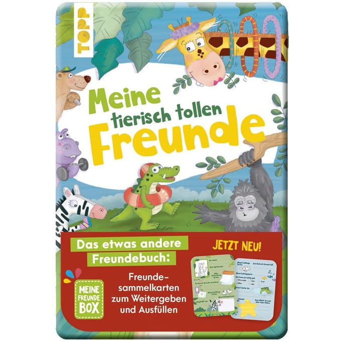 Vrienden boek "Meine tierisch tollen Freunde"