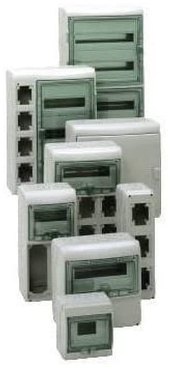 Modulaire Schakelkast - Groepenkast Behuizing - Industriële Installatie - IP65 Waterdicht - 72 Modules