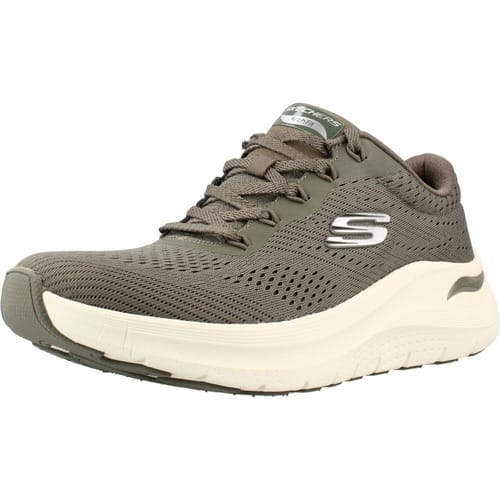 Skechers - Schoenen - Olijfgroen - Vrouwen - Maat 36 -