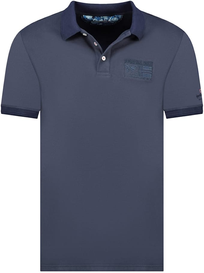 Geographical Norway Expedition Polo Katoen Kslub Navy - M