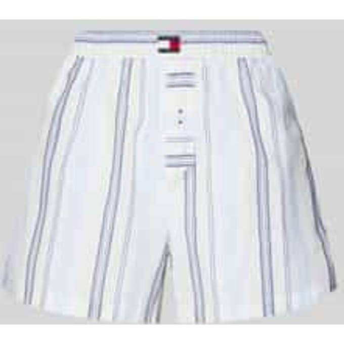 Loose fit pyjama short van puur katoen