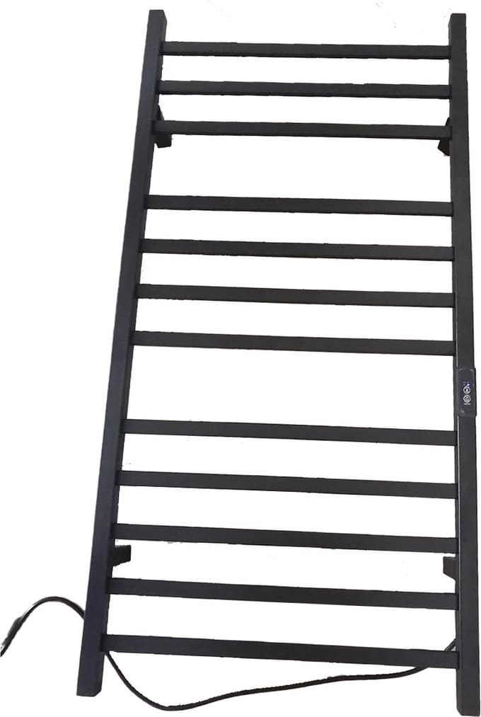 Mylett 2-in-1 Handdoekradiator & Handdoekhouder Met Snoer - 100x10x50 cm
