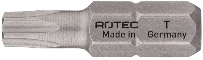 Rotec PRO Schroefbit T 10, L=25, C6.3, BASIC (vpe 10)