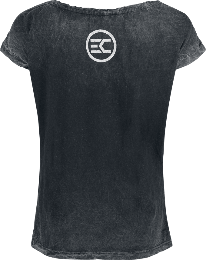 Electric Callboy Square Logo Dames T-shirt - grijs - XXL