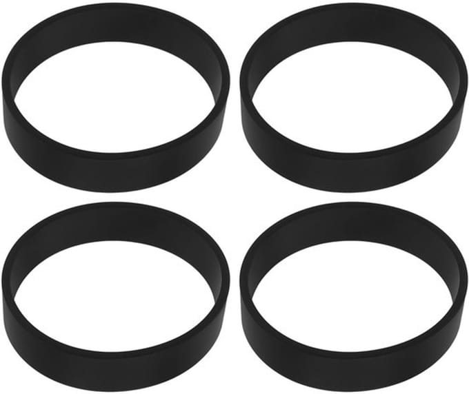 4x Rubber Riem - Dailygoods- Stofzuiger Riem Vervanging