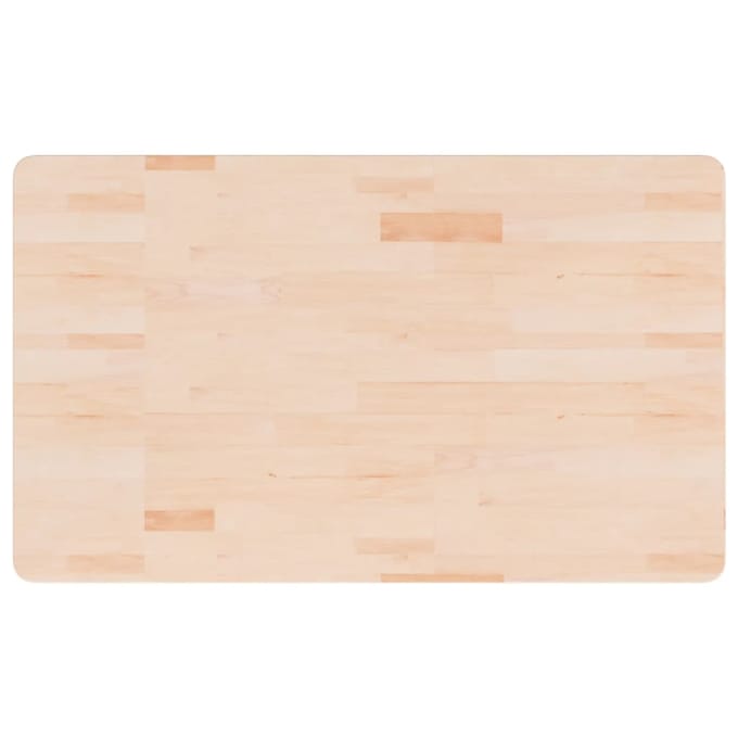 vidaXL - Wastafelblad - 100x60x2,5 - cm - onbehandeld - massief