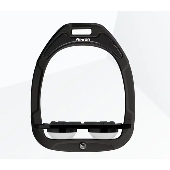 Zwarte/platte Grip-stijgers Zwart/Zwart/Wit Flex-On Green Composite