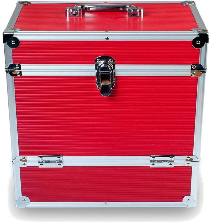 Retro Musique KXRM 03 R rode platenkoffer