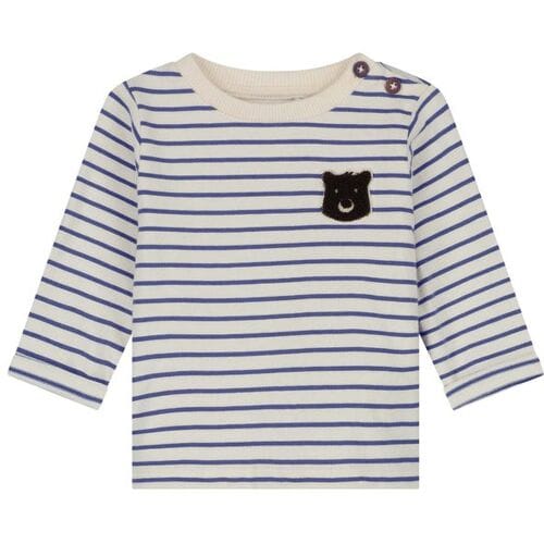Prénatal baby shirt Midblue 56 heren