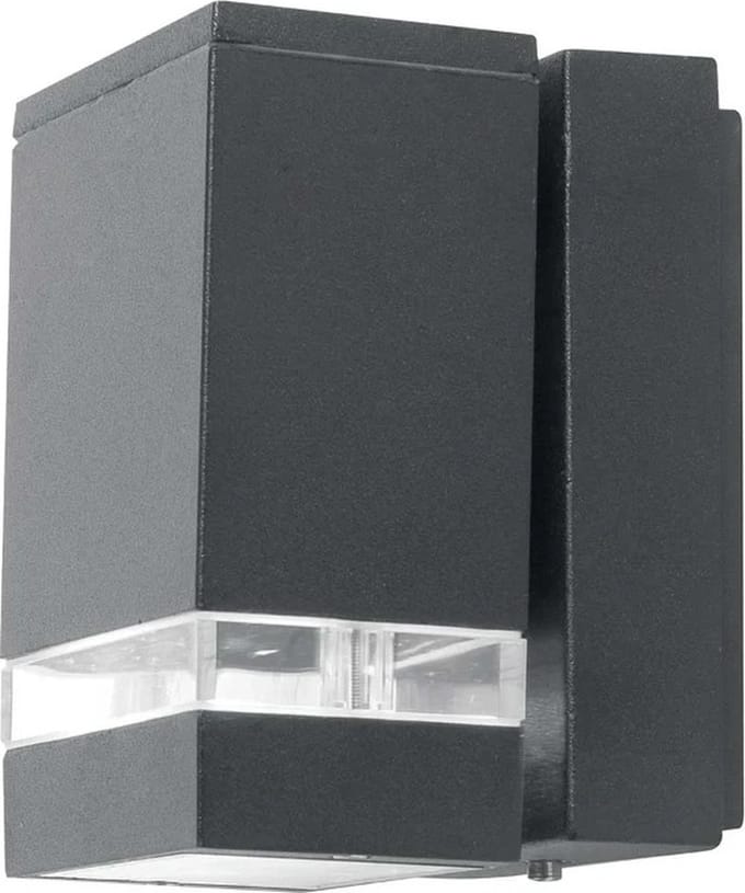 Elstead Lighting LED Wand Buitenlamp Jannik | 3.8W 3000K 120Lm 830 | IP44 | Graphite