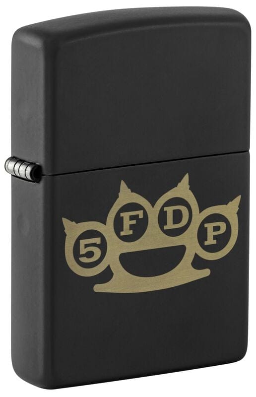 Five Finger Death Punch Zippo - Black Matte Unisex Aansteker - Neutraal - Standard