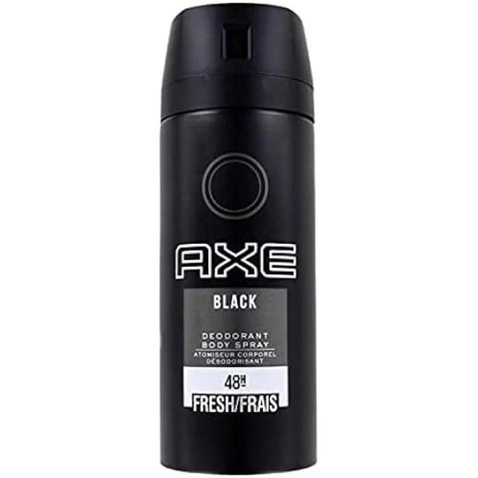Zwarte Dampspray Deo 150 ml