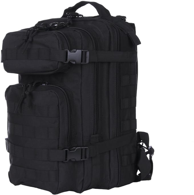 Rugzak assault small inhoud 25 liter - Zwart Zwart