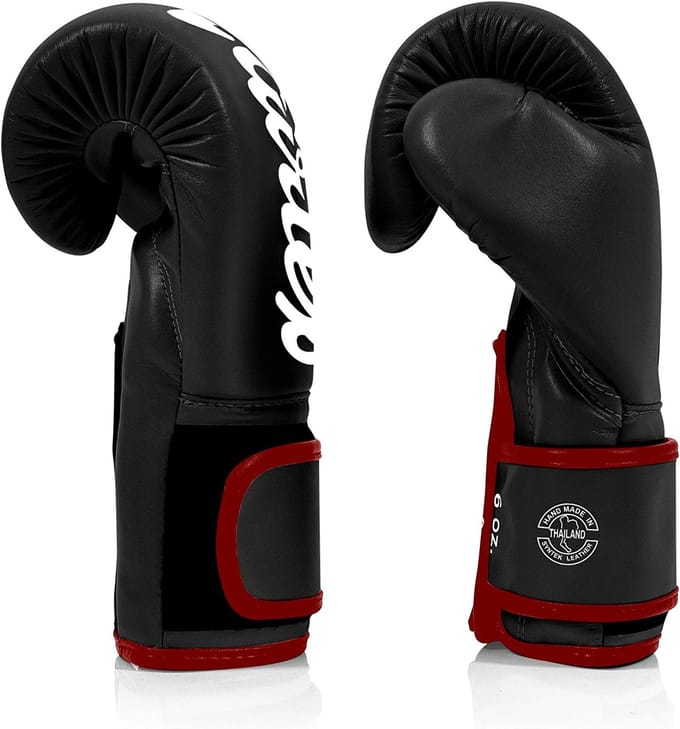 Fairtex BGV14 Microfiber Bokshandschoenen - Zwart 14 oz