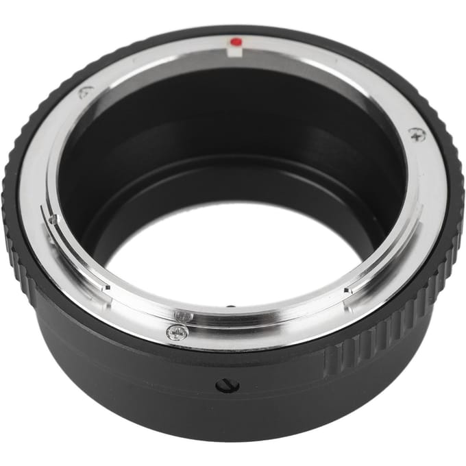Lens Mount Adapter Handmatige Focus Camera Lens Adapter Ring voor FD Mount Lens naar EOSM Mirrorless black